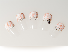 フラット３色マーブル